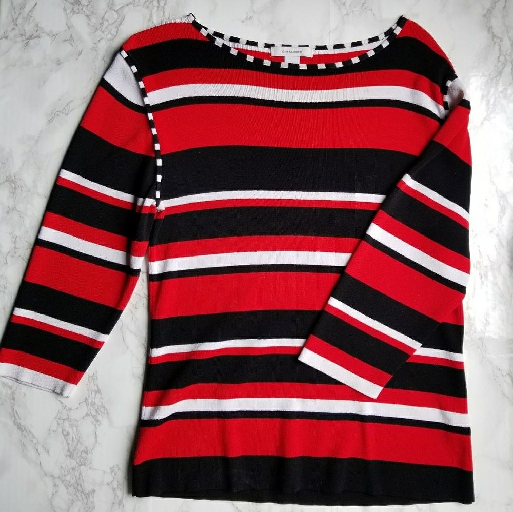 ⭐ Dress barn Striped shirt